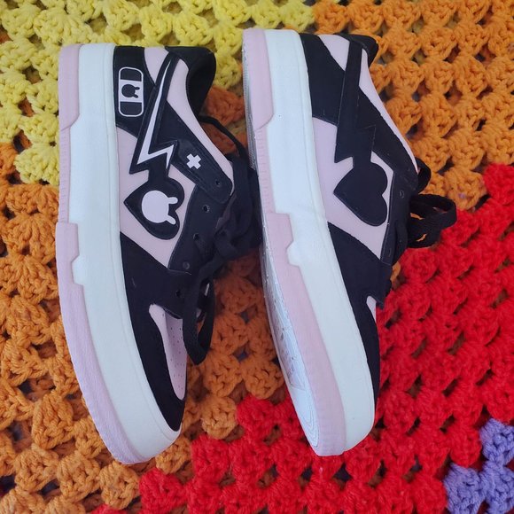 Modakawa Sneakers Heart Bunny Round Toe - Picture 6 of 6